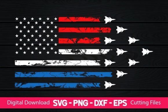 American Flag 4th of July Graphics for Crafts