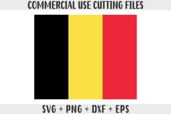 Belgium Flag SVG: Graphics for Crafts & Digital Sellers