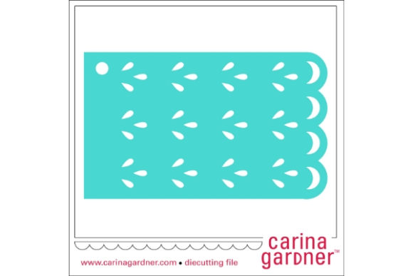 Lacy Favor Flag: Graphics for Crafts