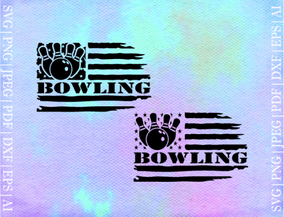 US Bowling Flag SVG: Graphics & Crafts Asset Review