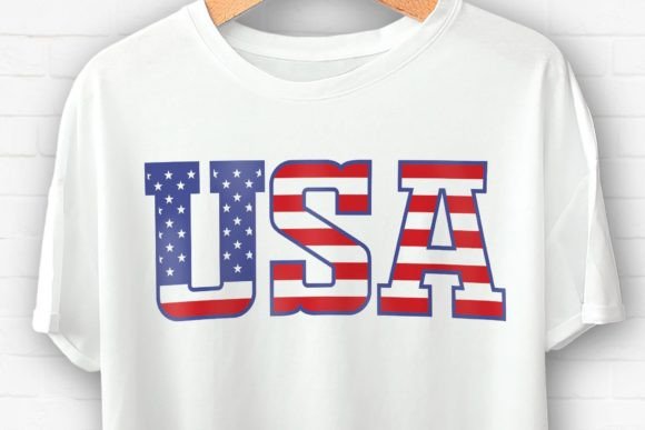 USA American Flag SVG: Graphics for Crafts & Content Publishing